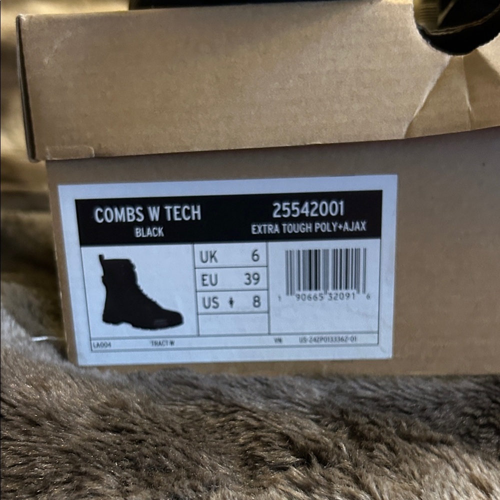 Dr. Martens Black High-Top Lace-Up Ankle Boots with Strap - Picture 2 of 15